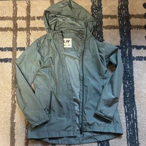 Green Hooded Jacket